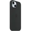 Apple Silicone Case with MagSafe Back Cover Σιλικόνης Μαύρο (iPhone 15 Plus)