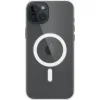 Apple Silicone Case with MagSafe Back Cover Πλαστικό Διάφανο (iPhone 15 Plus)
