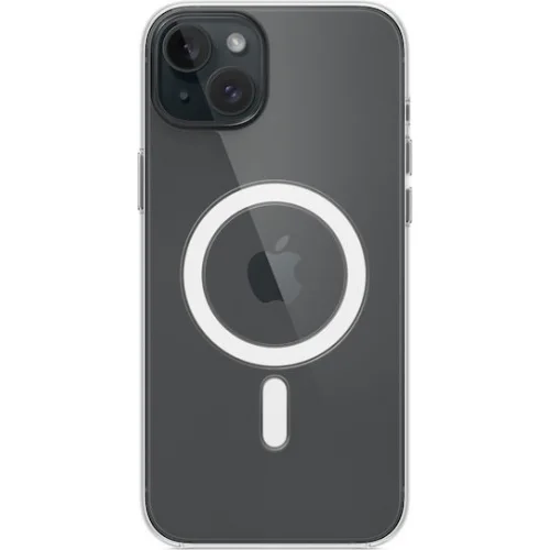 Apple Silicone Case with MagSafe Back Cover Πλαστικό Διάφανο (iPhone 15 Plus)