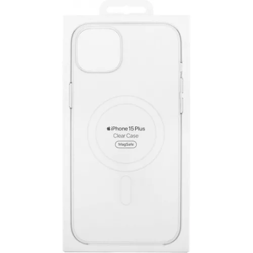 Apple Silicone Case with MagSafe Back Cover Πλαστικό Διάφανο (iPhone 15 Plus)