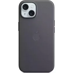 Apple Finewoven Back Cover Υφασμάτινο Μαύρο (iPhone 15)