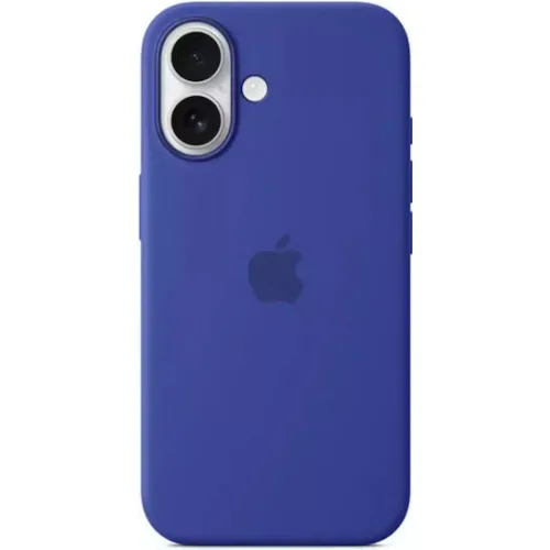 Apple Silicone Case with MagSafe Back Cover Σιλικόνης Ultramarine (iPhone 16)