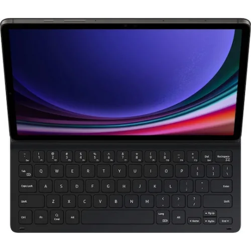 Samsung Flip Cover με Πληκτρολόγιο στα Αγγλικά US Μαύρη (Galaxy Tab S9)