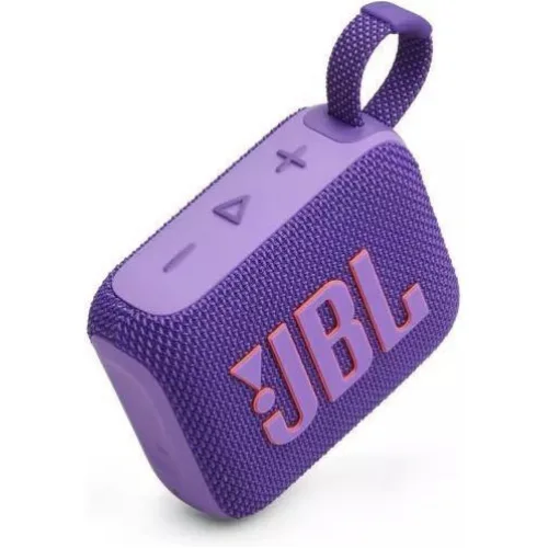 JBL Go 4 Αδιάβροχο Ηχείο Bluetooth 4.2W με Διάρκεια Μπαταρίας έως 7 ώρες Μωβ