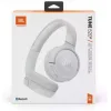 JBL Tune 520BT Ασύρματα / Ενσύρματα On Ear Ακουστικά με Ραδιόφωνο με 57 ώρες Λειτουργίας και Quick Charge Λευκά
