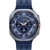 Samsung Galaxy Watch Ultra (2025) Titanium 47mm Αδιάβροχο με eSIM και Παλμογράφο (Μπλε)
