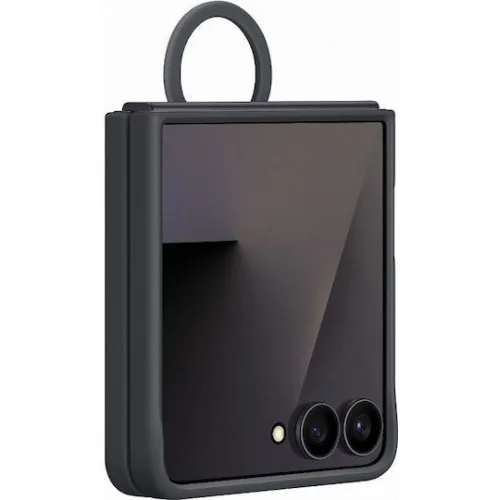 Samsung Book Σιλικόνης Μαύρο (Galaxy Z Flip7)