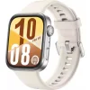 Huawei Watch Fit 4 43mm Αδιάβροχο με Παλμογράφο (Λευκό)
