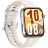 Huawei Watch Fit 4 43mm Αδιάβροχο με Παλμογράφο (Λευκό)
