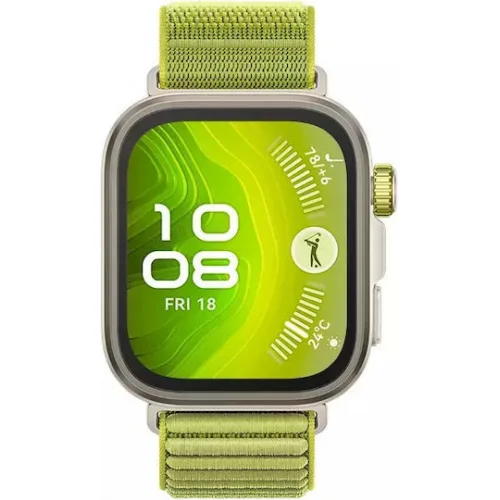 Huawei Watch Fit 4 Pro Aluminium 45mm Αδιάβροχο με Παλμογράφο (Πράσινο)