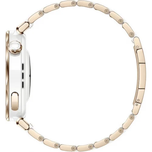 Huawei Watch GT 5 Pro Ceramic 42mm Αδιάβροχο με Παλμογράφο (Ceramic White)