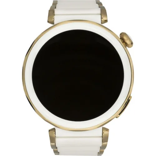 Huawei Watch GT 5 Pro Ceramic 42mm Αδιάβροχο με Παλμογράφο (Ceramic White)