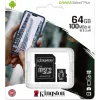 Kingston Canvas Select Plus microSDXC 64GB Class 10 U1 V10 A1 UHS-I με αντάπτορα