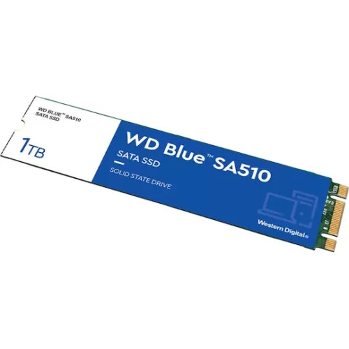 Western Digital Blue SA510 SATA SSD 1TB M.2 2280 (WDS100T3B0B)
