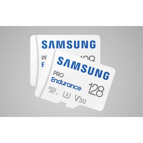 Samsung Pro Endurance (2022) microSDXC 128GB Class 10 U3 V30 UHS-I με αντάπτορα