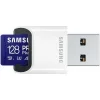 Samsung Pro Plus (2023) microSDXC 128GB Class 10 U3 V30 A2 UHS-I με USB Reader