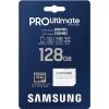 Samsung PRO Ultimate microSDXC 128GB Class 10 U3 V30 A2 UHS-I με αντάπτορα