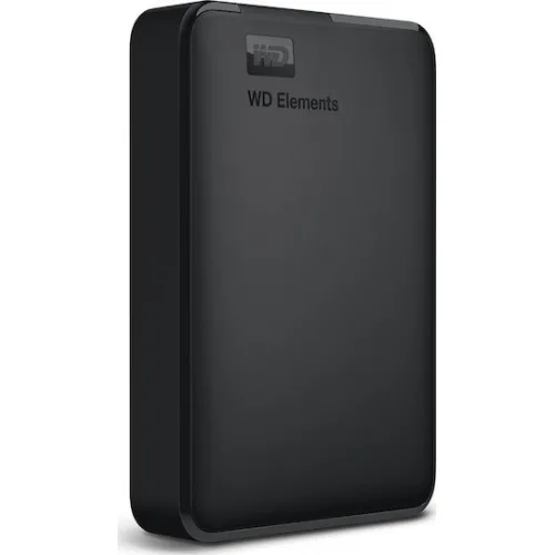 Western Digital Elements Portable USB 3.0 Εξωτερικός HDD 5TB 2.5" Μαύρο
