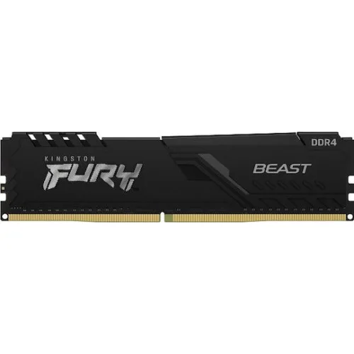 Kingston Fury Beast DDR4 32GB RAM με 2x16GB Modules και Ταχύτητα 3200 για Desktop
