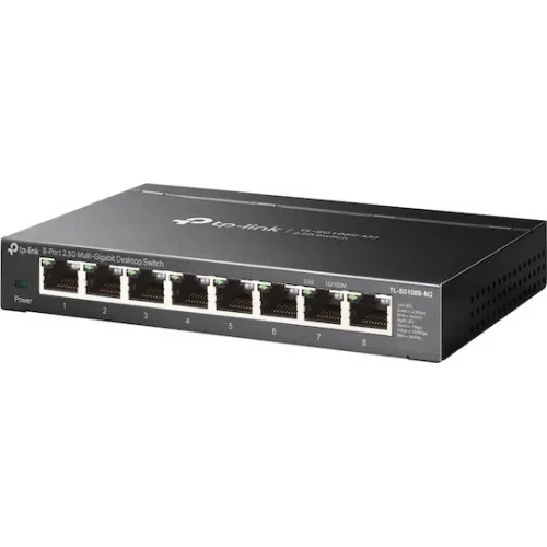 TP-LINK TL-SG108S-M2 v1 Unmanaged L2 Switch με 8 Θύρες Ethernet