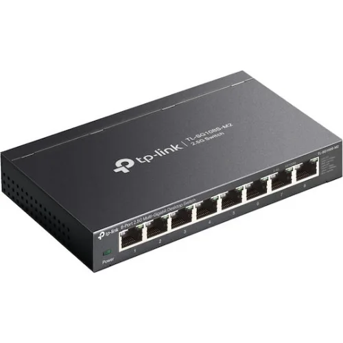 TP-LINK TL-SG108S-M2 v1 Unmanaged L2 Switch με 8 Θύρες Ethernet