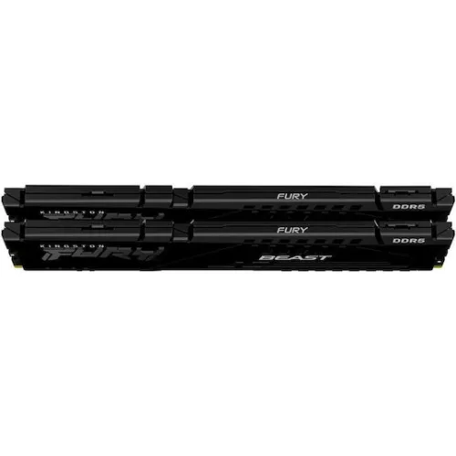 Kingston FURY Beast DDR5 64GB RAM με 2x32GB Modules και Ταχύτητα 5600 για Desktop