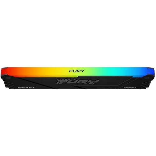 Kingston Fury Beast RGB DDR4 με Module 1x8GB και Ταχύτητα 3600 για Desktop