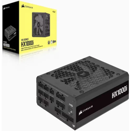 Corsair HX1000i 1000W Μαύρο Τροφοδοτικό Υπολογιστή Full Modular 80 Plus Platinum