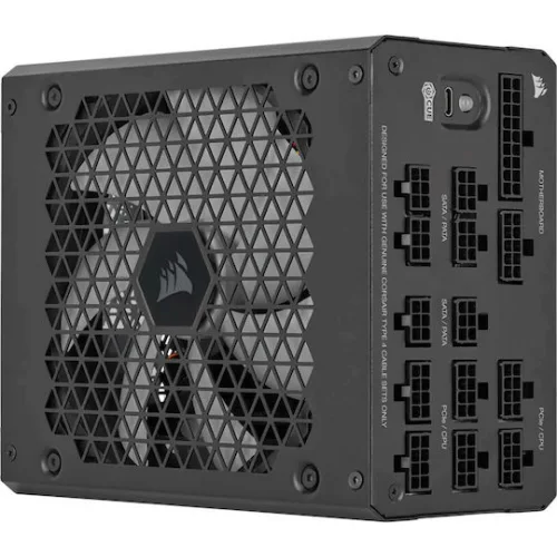 Corsair HX1000i 1000W Μαύρο Τροφοδοτικό Υπολογιστή Full Modular 80 Plus Platinum