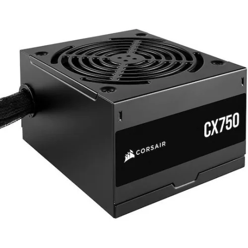 Corsair CX Series CX750 750W Μαύρο Τροφοδοτικό Υπολογιστή Full Wired 80 Plus Bronze