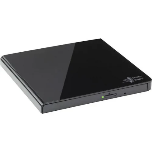 Hitachi-LG Data Storage Εξωτερικός Οδηγός Εγγραφής/Ανάγνωσης CD/DVD για Laptop / Desktop Μαύρο