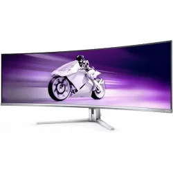 Philips Qdoled Hdr Curved Ultrawide QD-OLED HDR Curved Monitor 48.9" 5120x1440 144Hz με Χρόνο Απόκρισης 0.03ms GTG