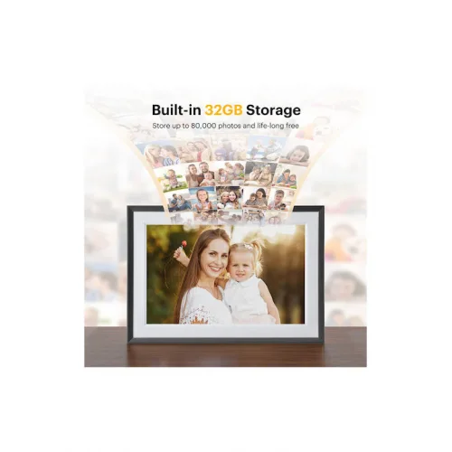 Kodak Ψηφιακή Κορνίζα με Οθόνη Αφής 10.1" Μαύρη RCF-1018 6972072903593