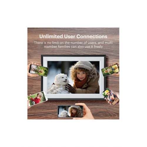 Kodak Ψηφιακή Κορνίζα με Οθόνη Αφής 10.1" Μαύρη RCF-1018 6972072903593