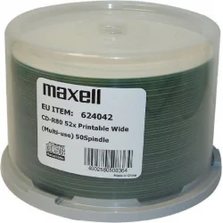 Maxell Εγγράψιμα CD-R 52x 700MB 50τμχ Maxell Εγγράψιμα CD-R 52x 700MB 50τμχ