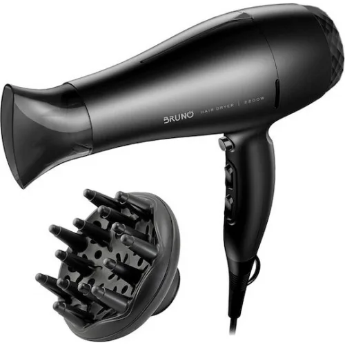 Bruno Πιστολάκι Μαλλιών με Φυσούνα 2200W