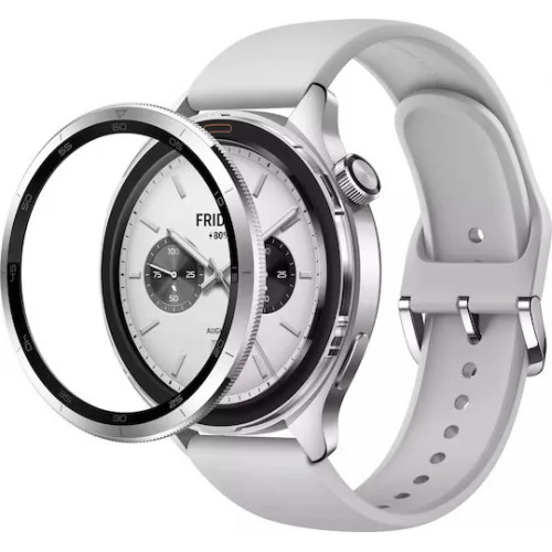 Xiaomi Watch S4 Aluminium 47mm Αδιάβροχο με Παλμογράφο (Ασημί)