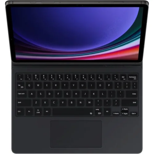 Samsung Flip Cover με Πληκτρολόγιο στα Ελληνικά Μαύρη (Galaxy Tab S9)
