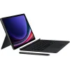 Samsung Flip Cover με Πληκτρολόγιο στα Ελληνικά Μαύρη (Galaxy Tab S9)