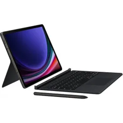 Samsung Flip Cover με Πληκτρολόγιο στα Ελληνικά Μαύρη (Galaxy Tab S9)