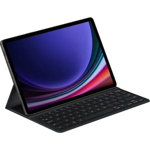 Samsung Flip Cover με Πληκτρολόγιο στα Αγγλικά US Μαύρη (Galaxy Tab S9+)
