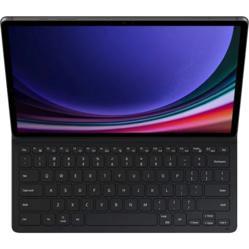 Samsung Flip Cover με Πληκτρολόγιο στα Αγγλικά US Μαύρη (Galaxy Tab S9+)