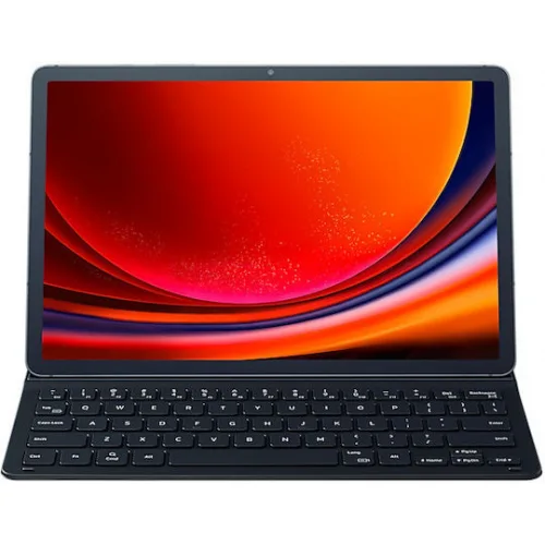 Samsung Flip Cover με Πληκτρολόγιο στα Αγγλικά US Μαύρη (Galaxy Tab S9+)
