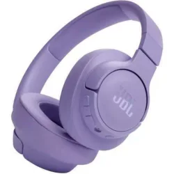 JBL Tune 720BT Ασύρματα / Ενσύρματα Over Ear Ακουστικά με 76 ώρες Λειτουργίας και Quick Charge Μωβ