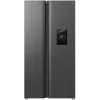 TCL Ψυγείο Ντουλάπα 631lt Total NoFrost Υ176.8xΠ92xΒ73.5εκ. Ασημί RP631SSE1