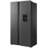 TCL Ψυγείο Ντουλάπα 631lt Total NoFrost Υ176.8xΠ92xΒ73.5εκ. Ασημί RP631SSE1