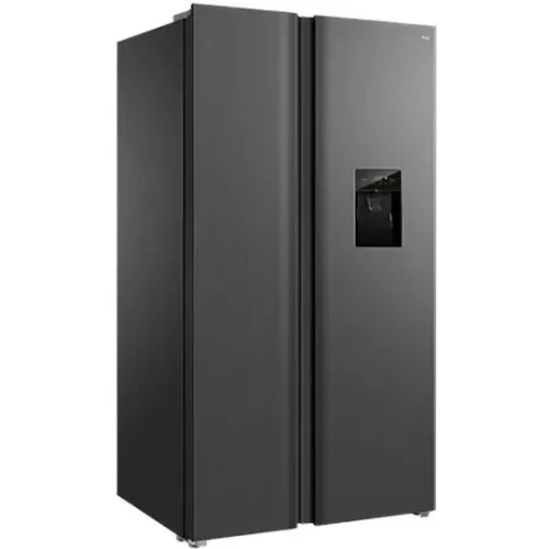 TCL Ψυγείο Ντουλάπα 631lt Total NoFrost Υ176.8xΠ92xΒ73.5εκ. Ασημί RP631SSE1