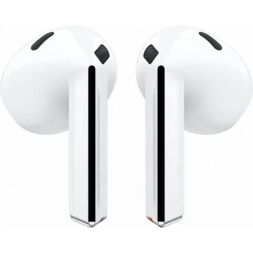 Samsung Galaxy Buds3 Bluetooth Handsfree Ακουστικά με Αντοχή στον Ιδρώτα και Θήκη Φόρτισης Λευκά
