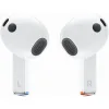 Samsung Galaxy Buds3 Bluetooth Handsfree Ακουστικά με Αντοχή στον Ιδρώτα και Θήκη Φόρτισης Λευκά