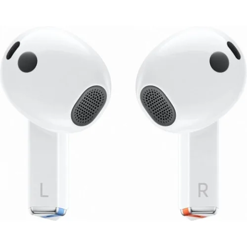 Samsung Galaxy Buds3 Bluetooth Handsfree Ακουστικά με Αντοχή στον Ιδρώτα και Θήκη Φόρτισης Λευκά